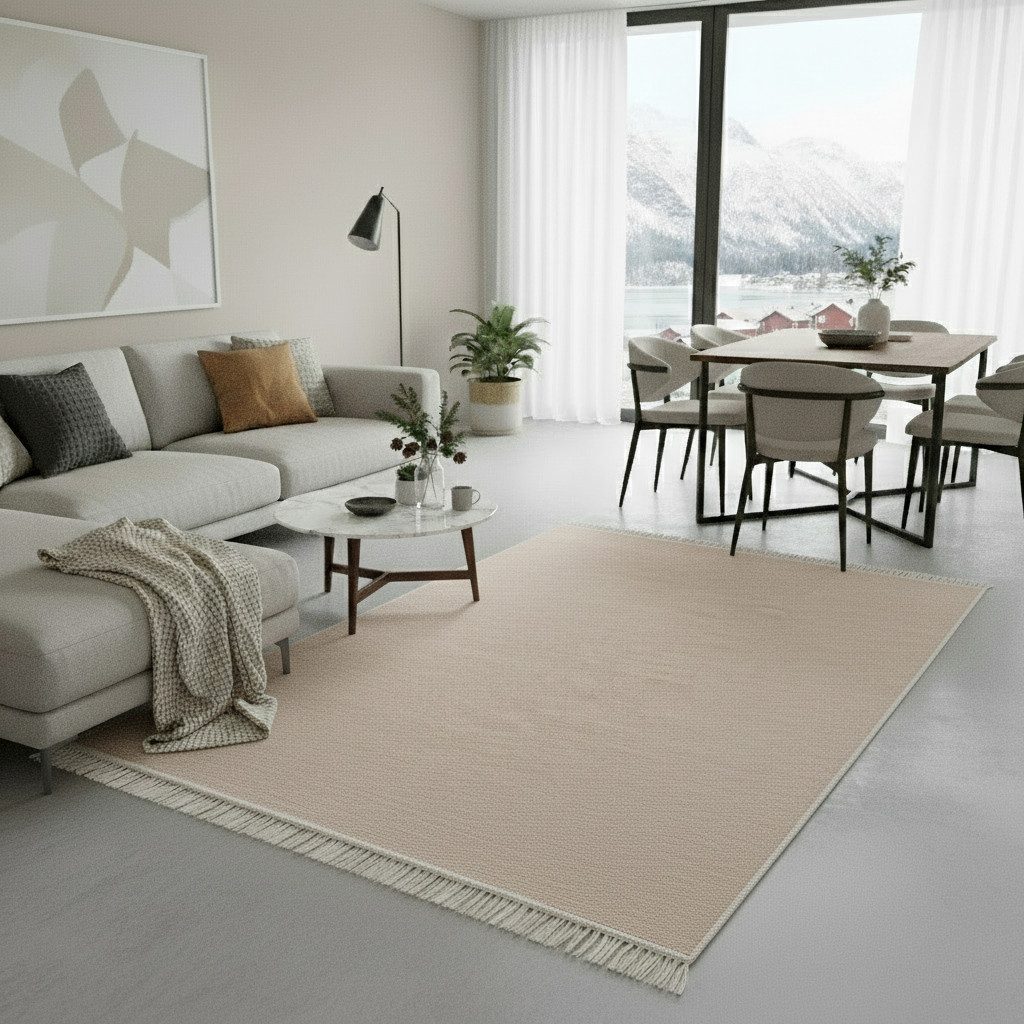 Jimri Teppich Kelim Teppich Wohnzimmer Schlafzimmer Küche, Badezimmer Läufer Flur, Rechteckig, Wendeteppich