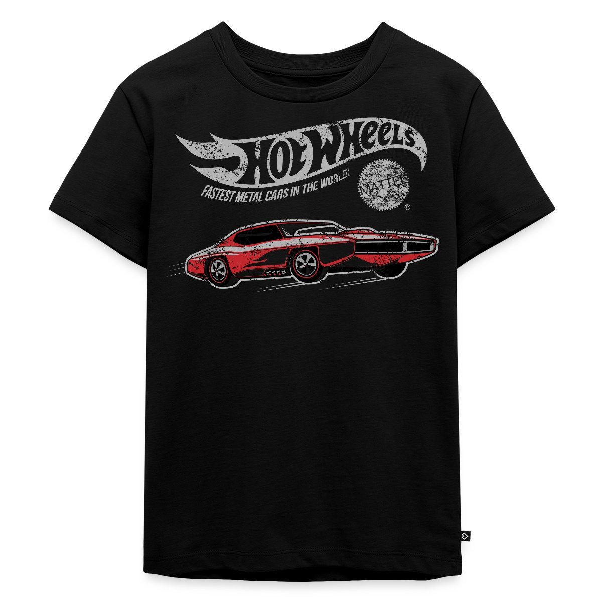 Spreadshirt T-Shirt Hot Wheels Fastest Metal Cars In The World Kinder Premium T-Shirt (1-tlg)