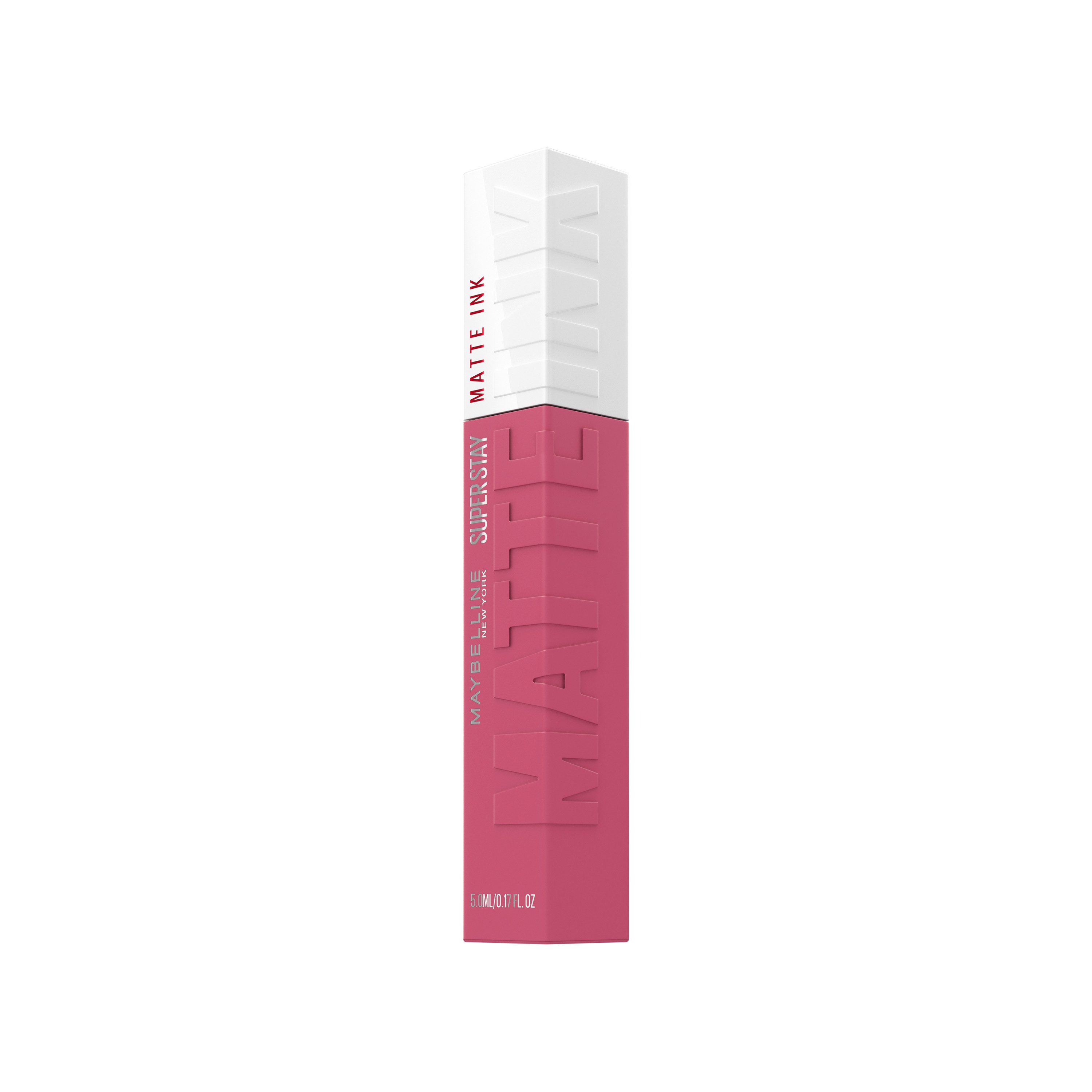 MAYBELLINE NEW YORK Lippenstift SUPER STAY MATTE INK LIPPENSTIFT, mattes Finish und hält bis zu 16 Stunden