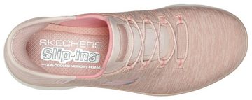 Skechers SUMMITS DAZZLING HAZE Slipper Slip Ins Sneaker, Freizeitschuh mit dezenten Kontrastdetails