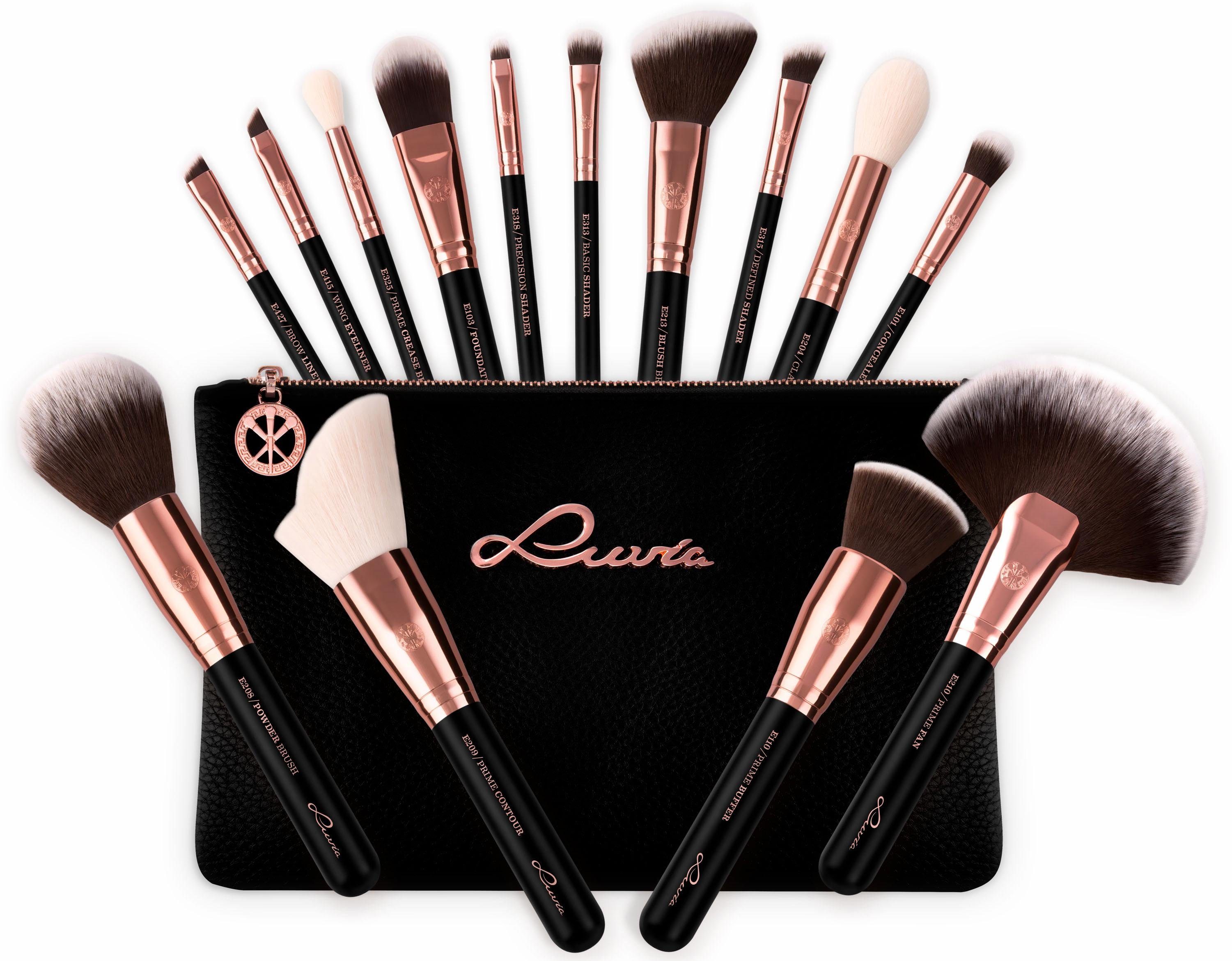 Kosmetikpinsel-Set ESSENTIAL BRUSHES - BLACK DIAMOND