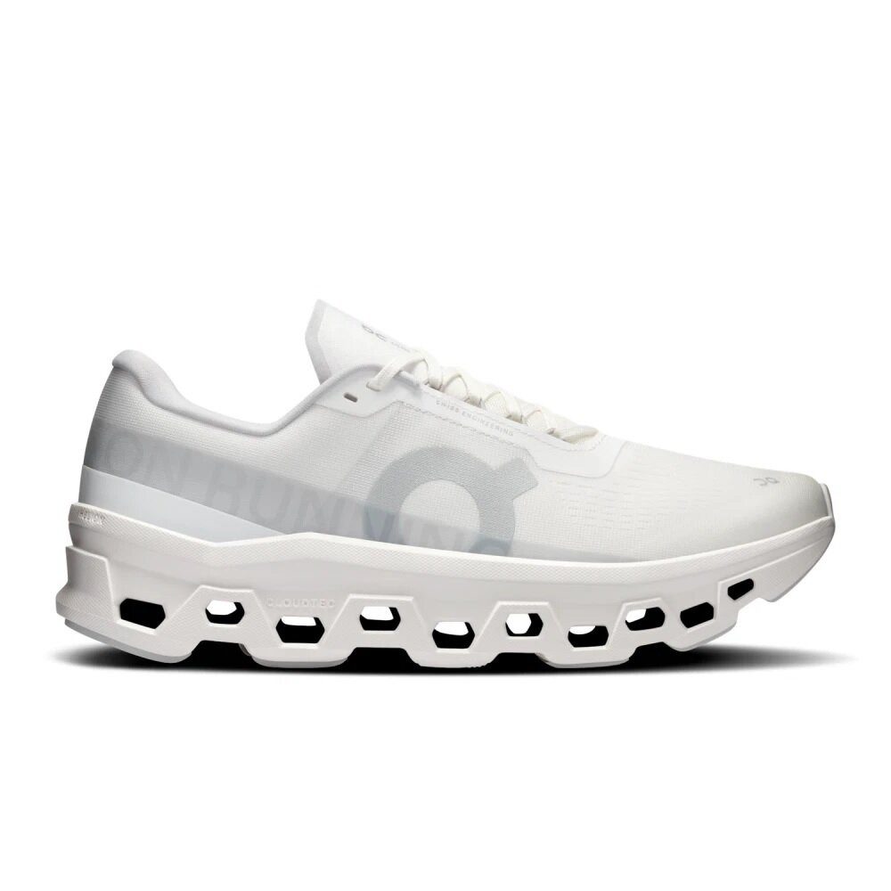 on ON - CLOUDMONSTER 1 - Weiß Schnürschuh