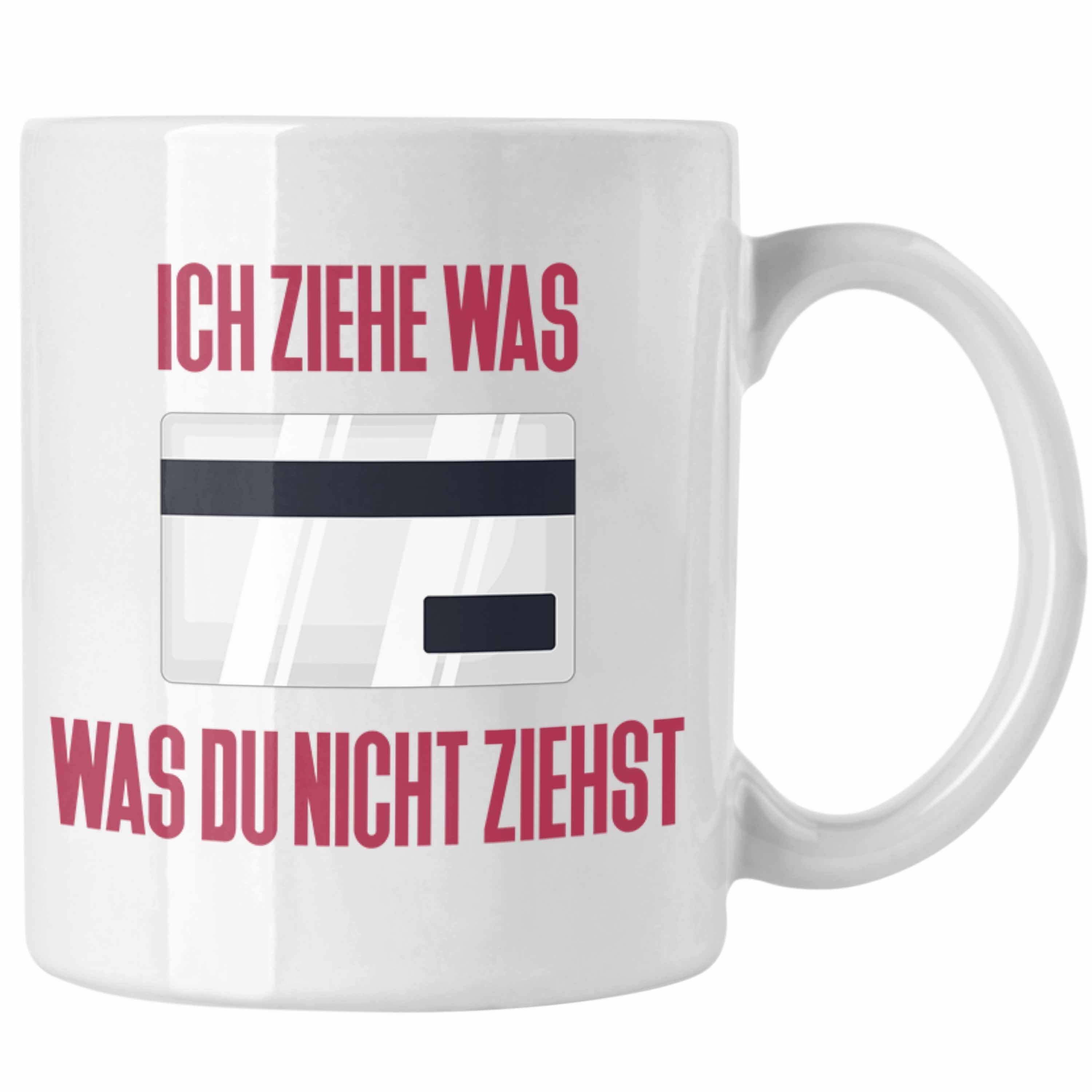 Trendation Tasse Nicht Ziehst Was Tasse - Ich Ziehe Raven Trendation Fans HardTekk Techno Was Tekk Geschenk Weiss Du