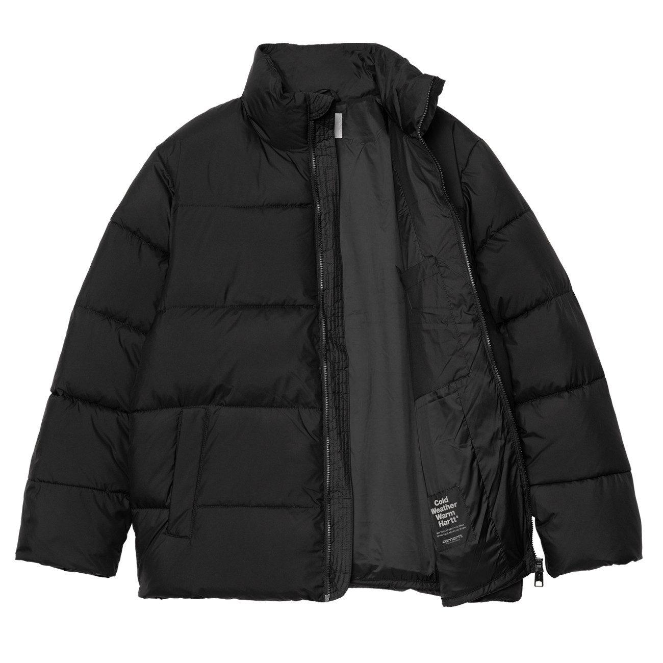Carhartt WIP Winterjacke Carhartt WIP Springfield Jacket Herren Black Misty Grey