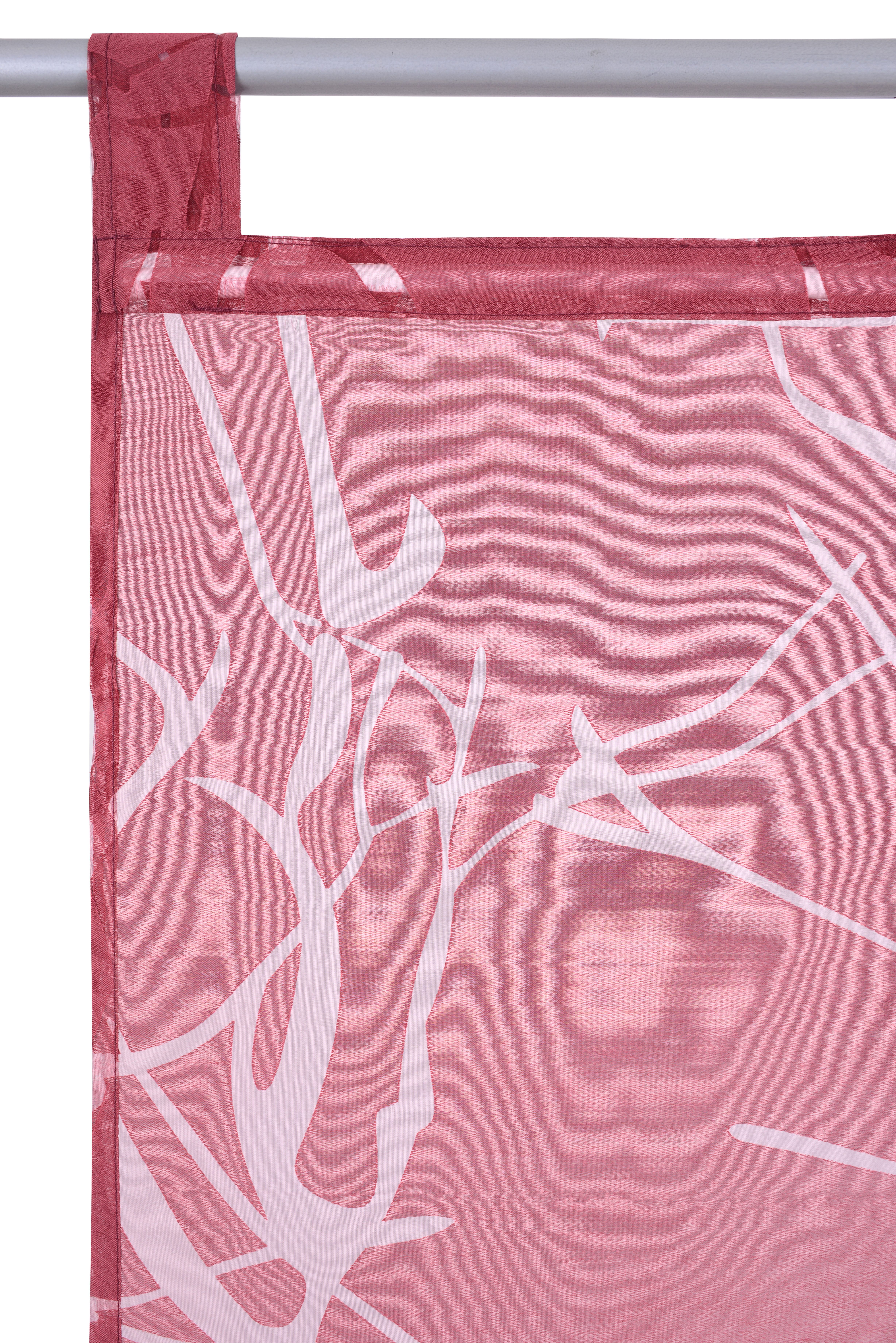 my home Schiebegardine Anna (1 St), Schlaufen, halbtransparent, Ausbrenner, günstig online kaufen