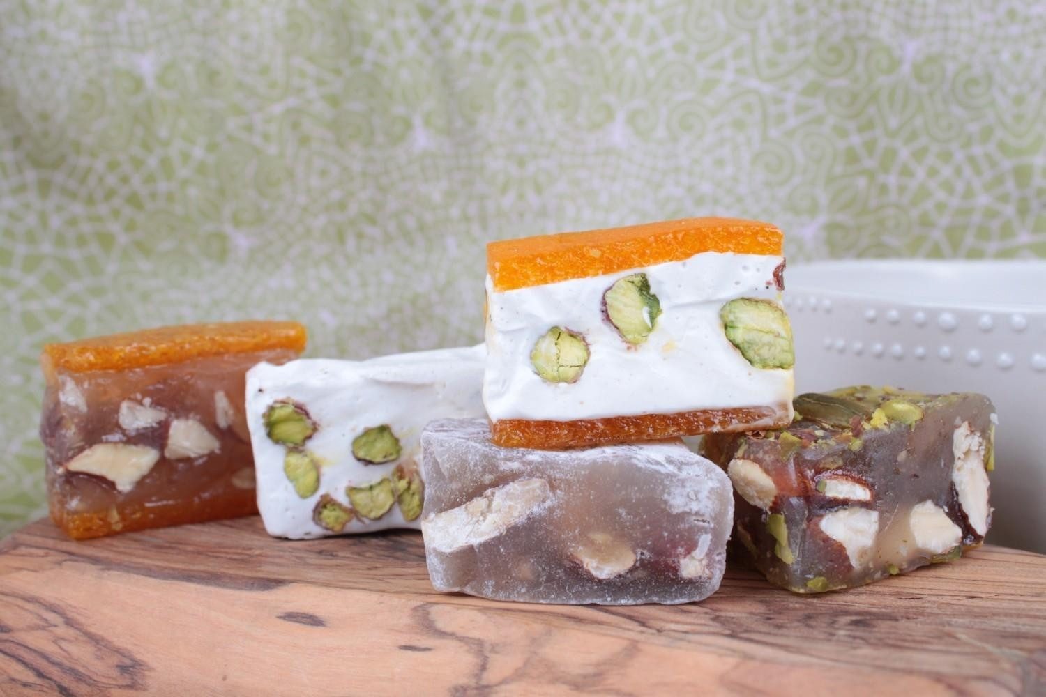 El Puente Knabberei Malban-Nougat - Libanesische Confiserie, Fair Trade, Glutenfrei, Handmade