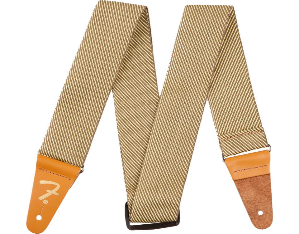 Fender Gitarrengurt Vintage Tweed Strap 2" 5 cm Gitarrengurt, Längenverstellbar von 100 bis 140 cm, ungepolstert