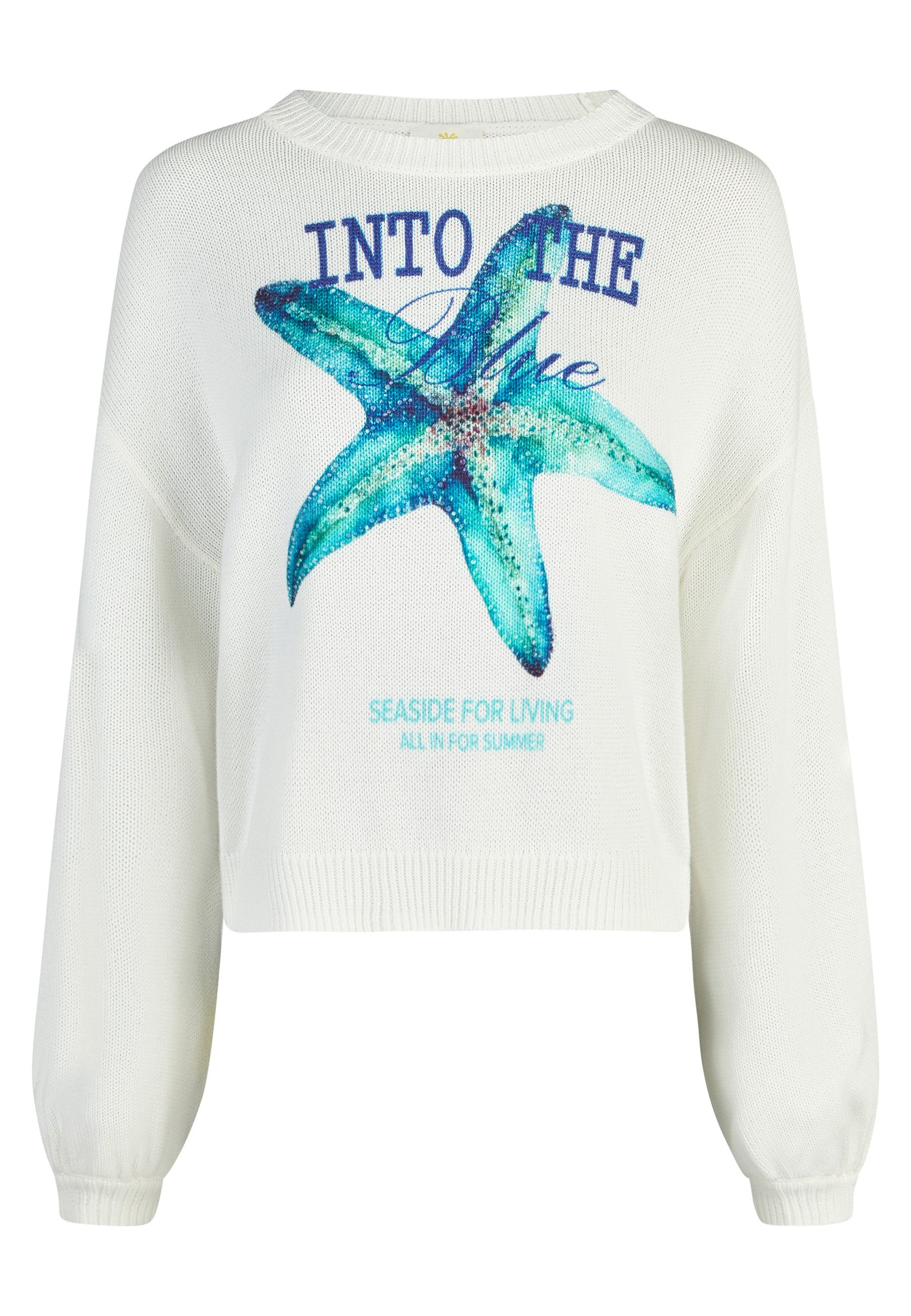 Princess goes Hollywood Strickpullover mit Schmucksteinen