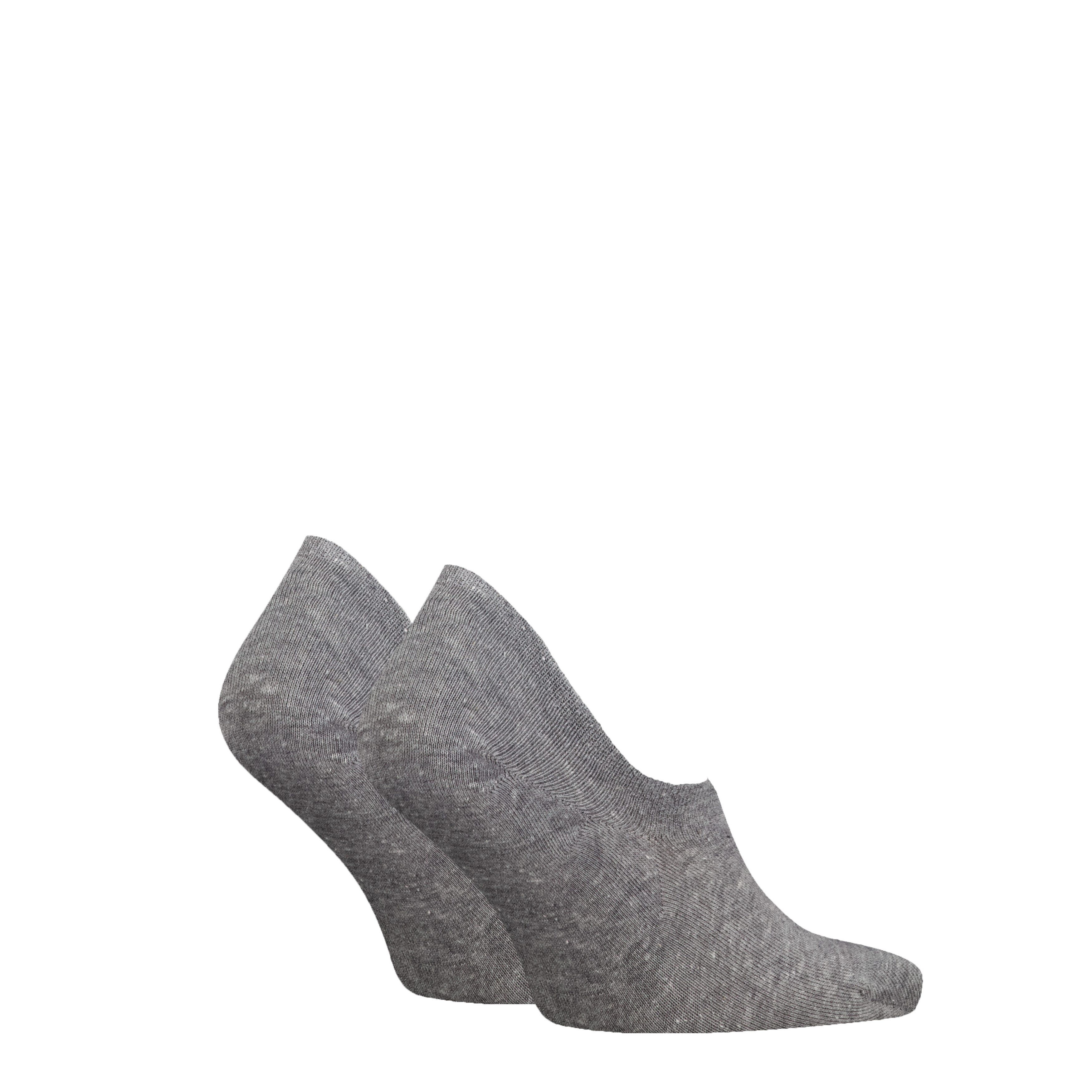 PUMA Füßlinge PUMA UNISEX HIGH CUT FOOTIE 2P (2 Paar) No-Show-Socks, Silikon in der Ferse für optimalen Halt