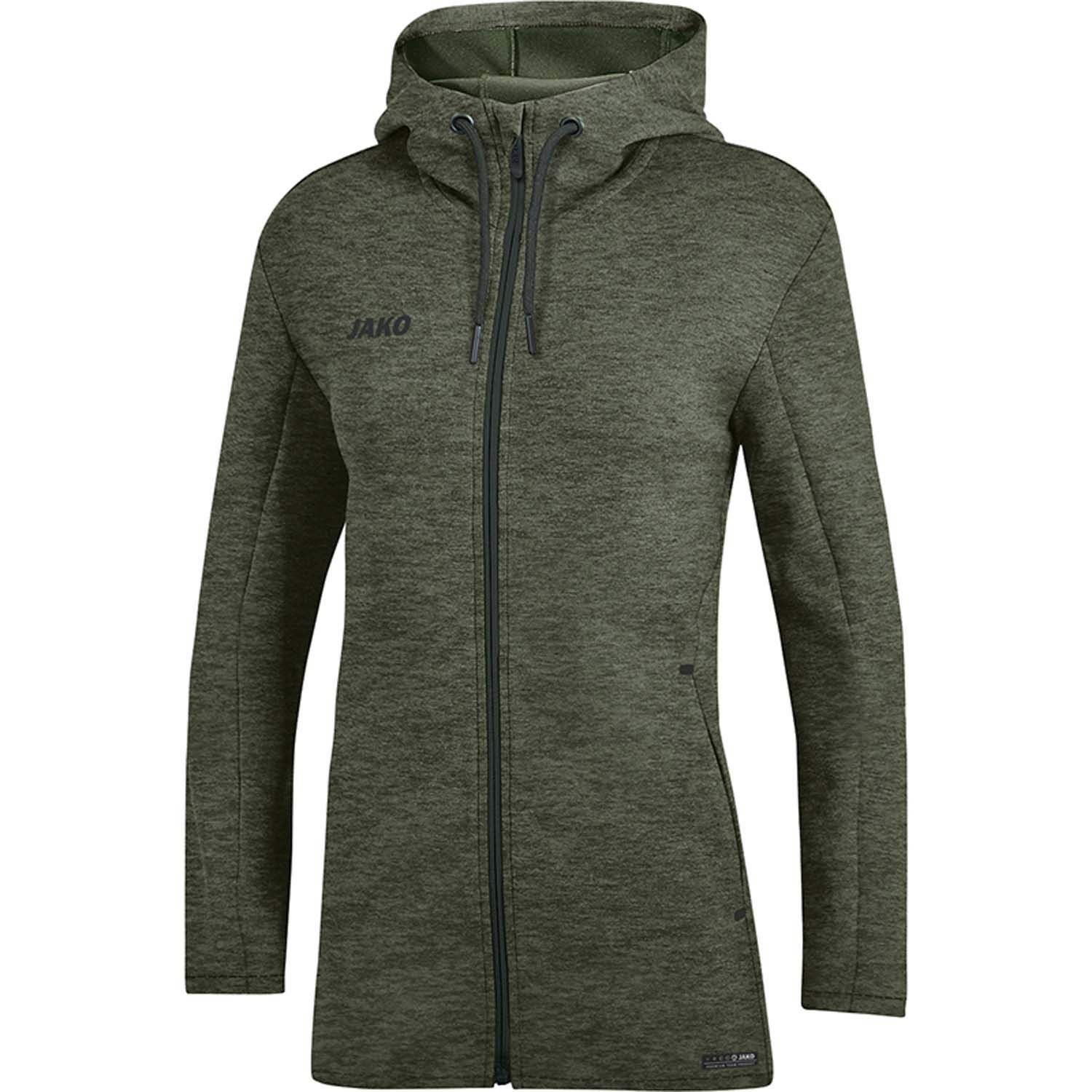 Sweatjacke Jako Damen Kapuzenjacke Premium Basics 6829