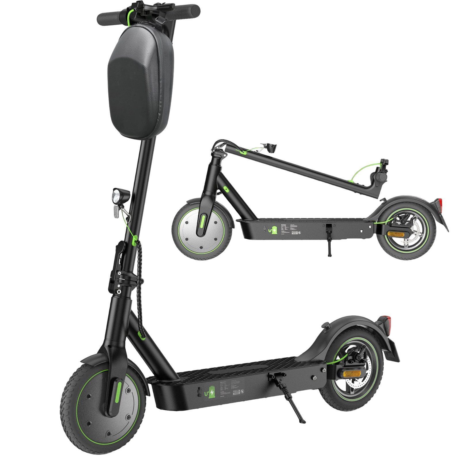 E-Scooter mit Straßenzulassung(ABE) Elektroroller bis 120kg,30km Reichweite,APP