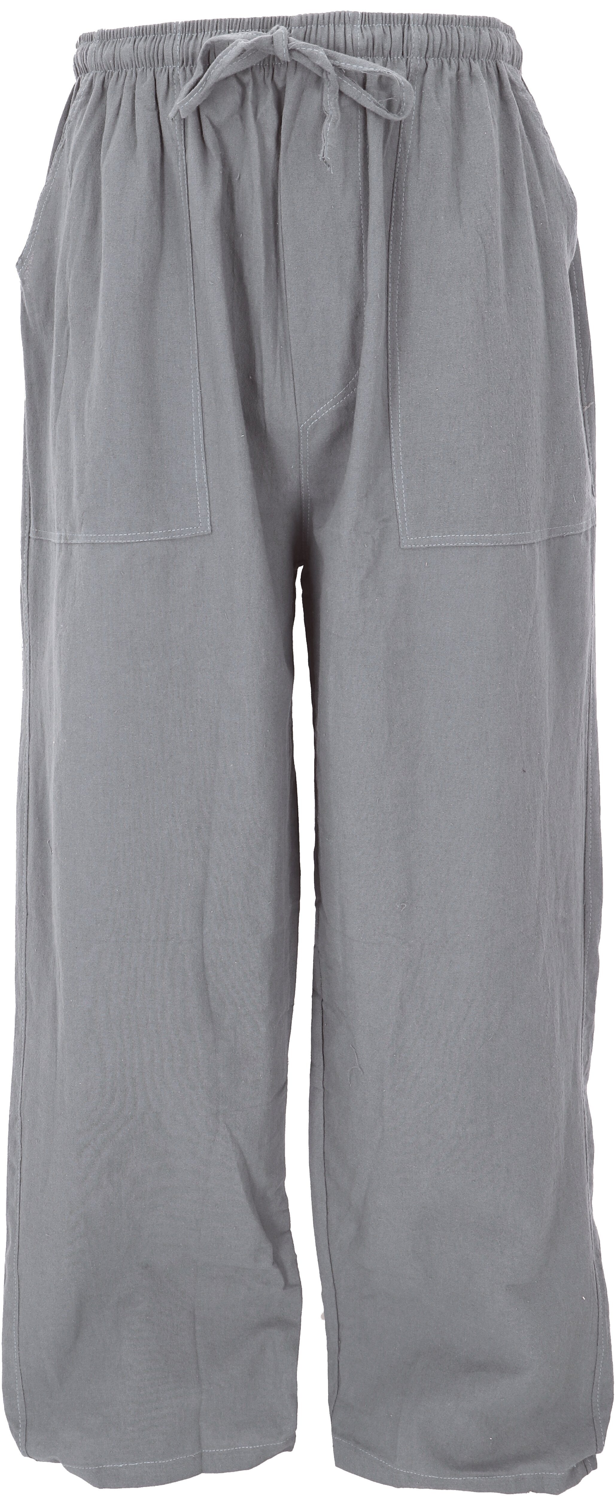 Guru-Shop Relaxhose Leichte Yoga Hose, Tai Chi Hose, Sommerhose,.. Ethno Style, alternative Bekleidung
