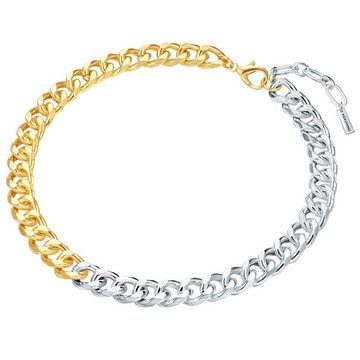 Yokoamii Collier silber/gelbgold, Kette bicolor