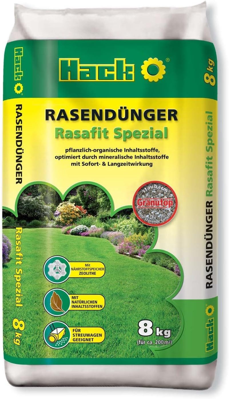 Hack Rasendünger Hack Rasendünger Rasafit Spezial 8 kg