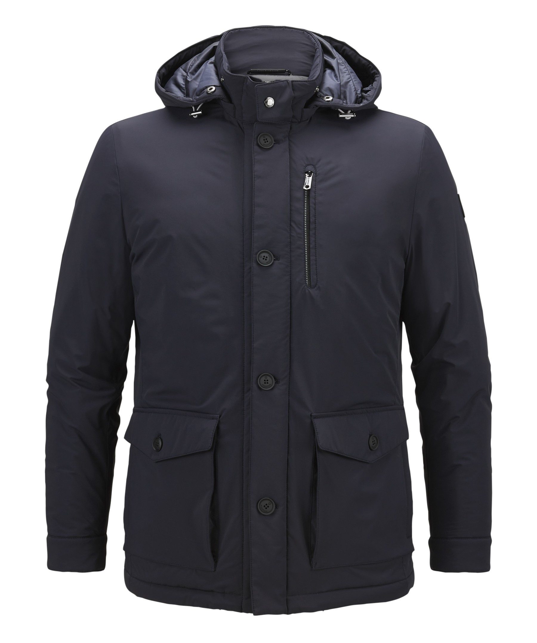 Milestone Parka MSHeathrow ultraleichte Jacke mit Kapuze, wasserabweisend und winddicht