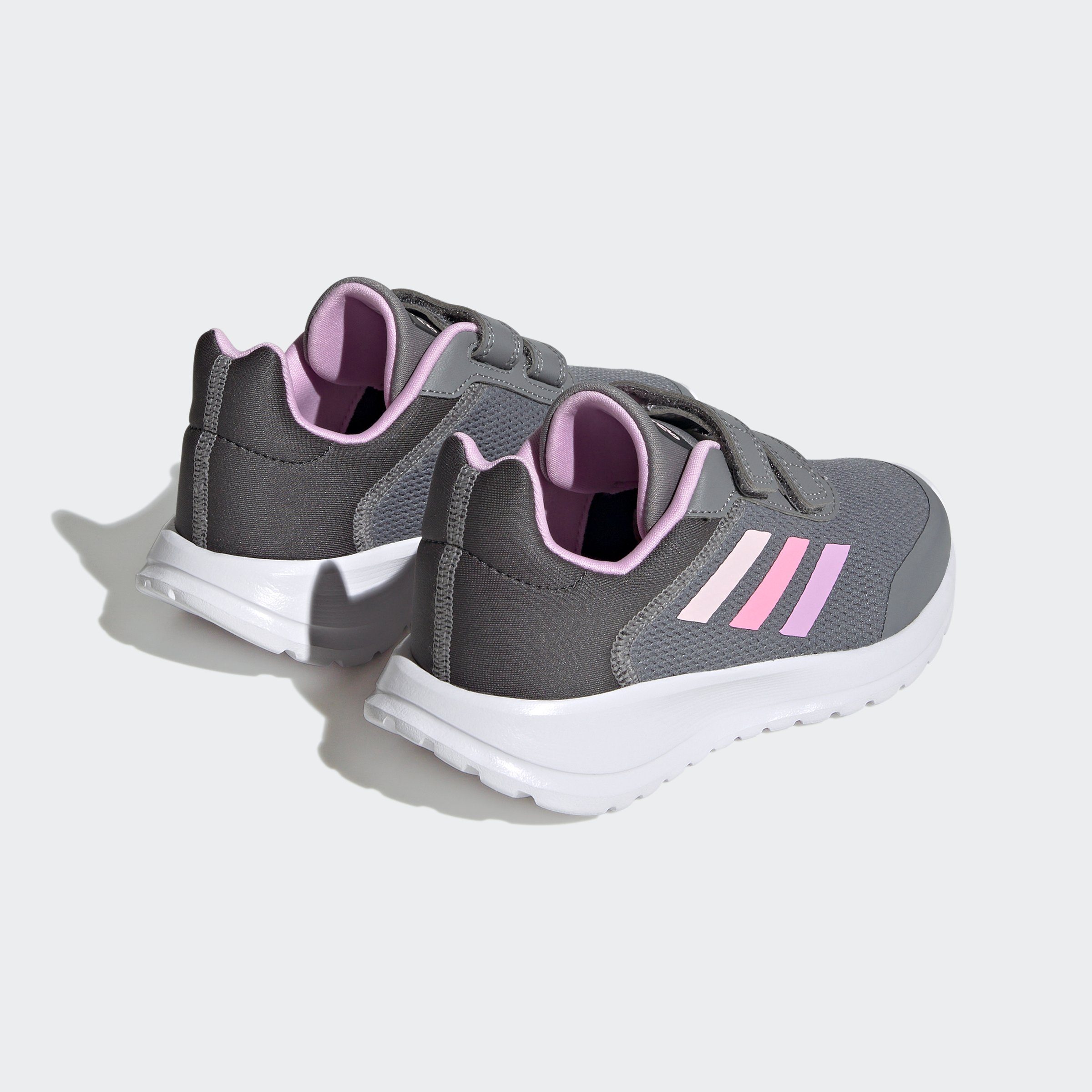 grey-white Klettverschluss RUN Sneaker mit Sportswear adidas TENSAUR
