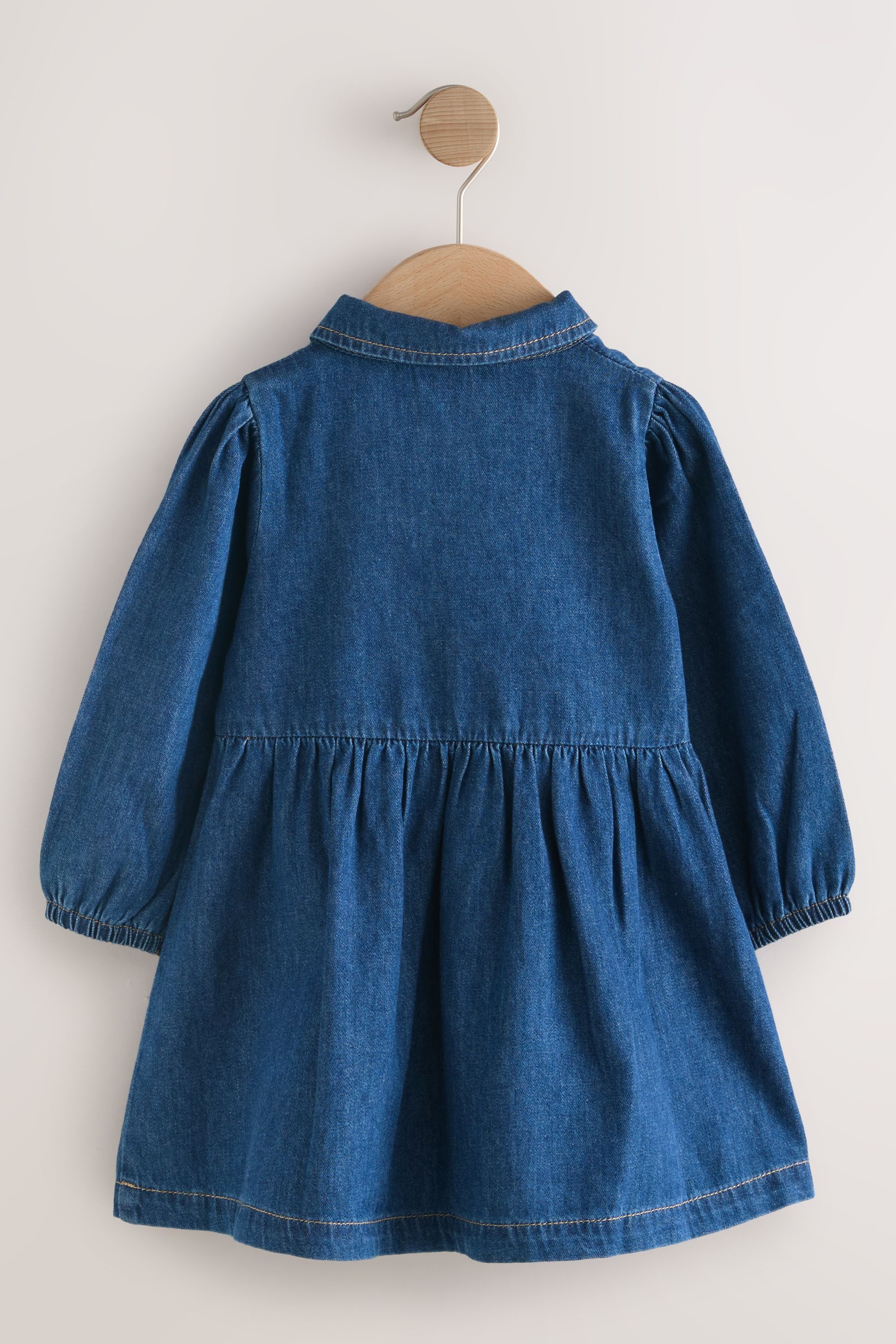 Next Jeanskleid Hemdblusenkleid (1-tlg) günstig online kaufen