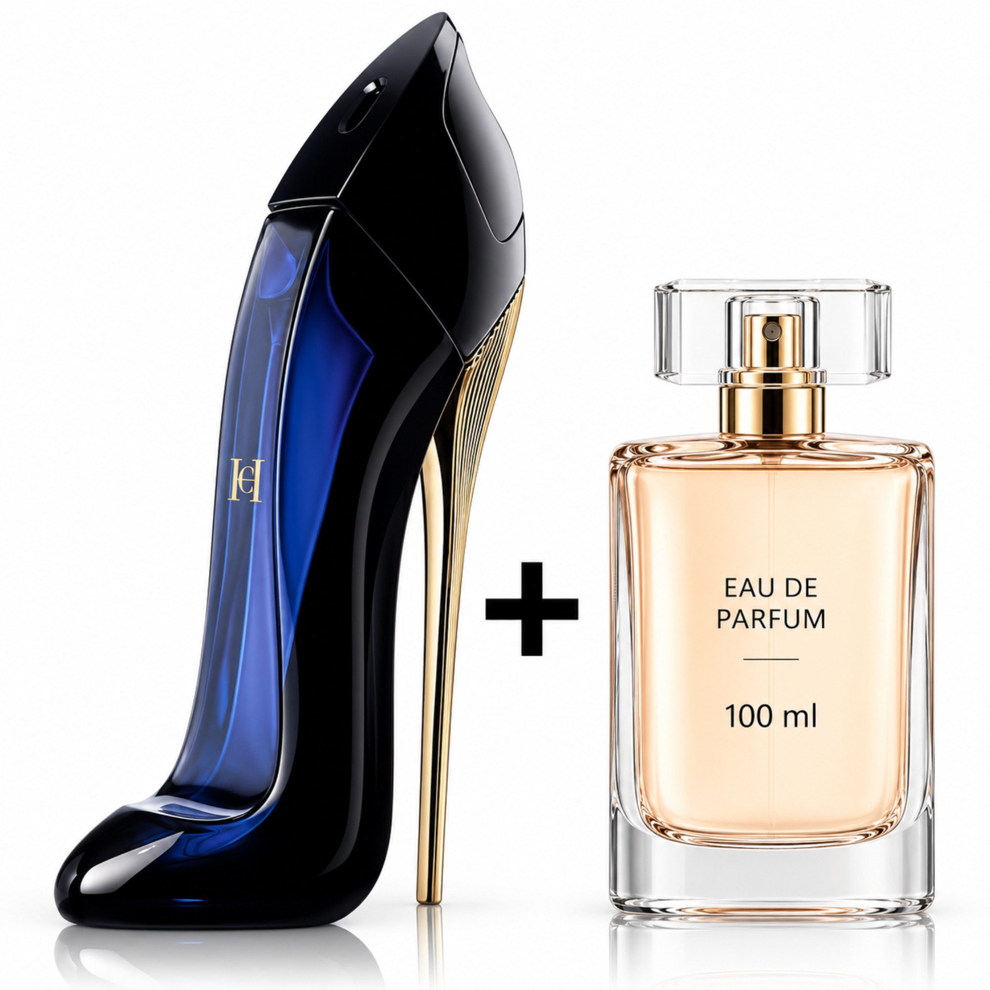 Carolina Herrera Duft-Set Good Girl EdP 80 ml inkl. zusätzlichem Eau de Parfum 100 ml, 2-tlg., Duft-Duo mit insgesamt 180 ml Eau de Parfum