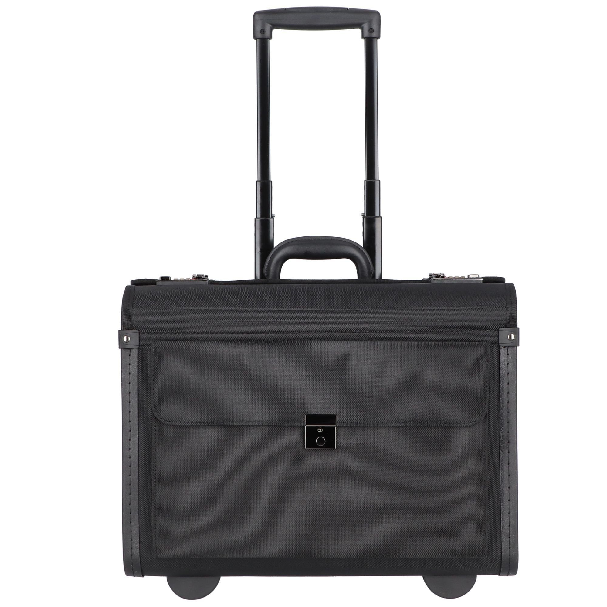 D&N Pilotenkoffer Business & Travel, 2 Rollen, Nylon