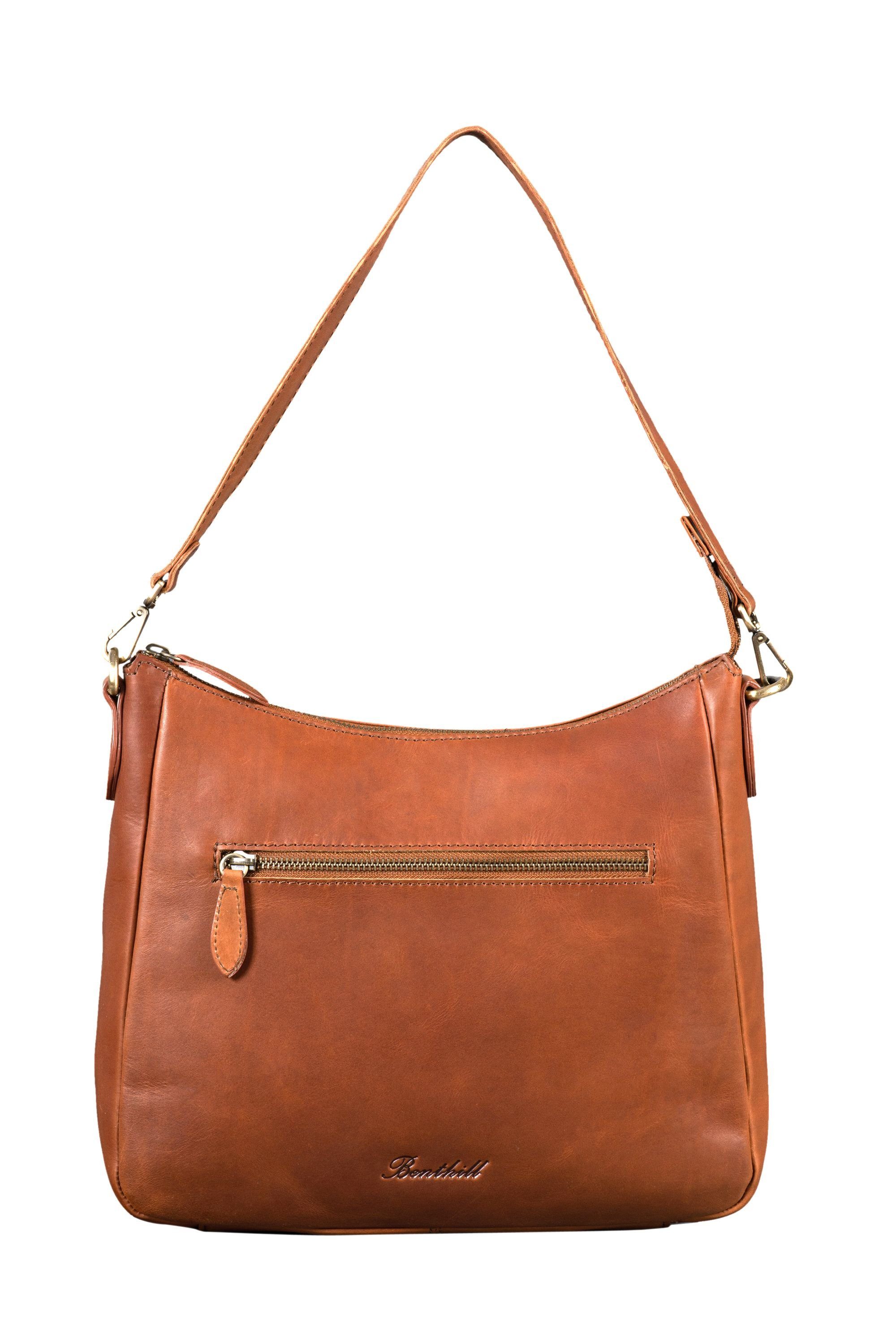 Benthill Handtasche Damen Echt Leder Umhängetasche Schultertasche Ledertasc günstig online kaufen