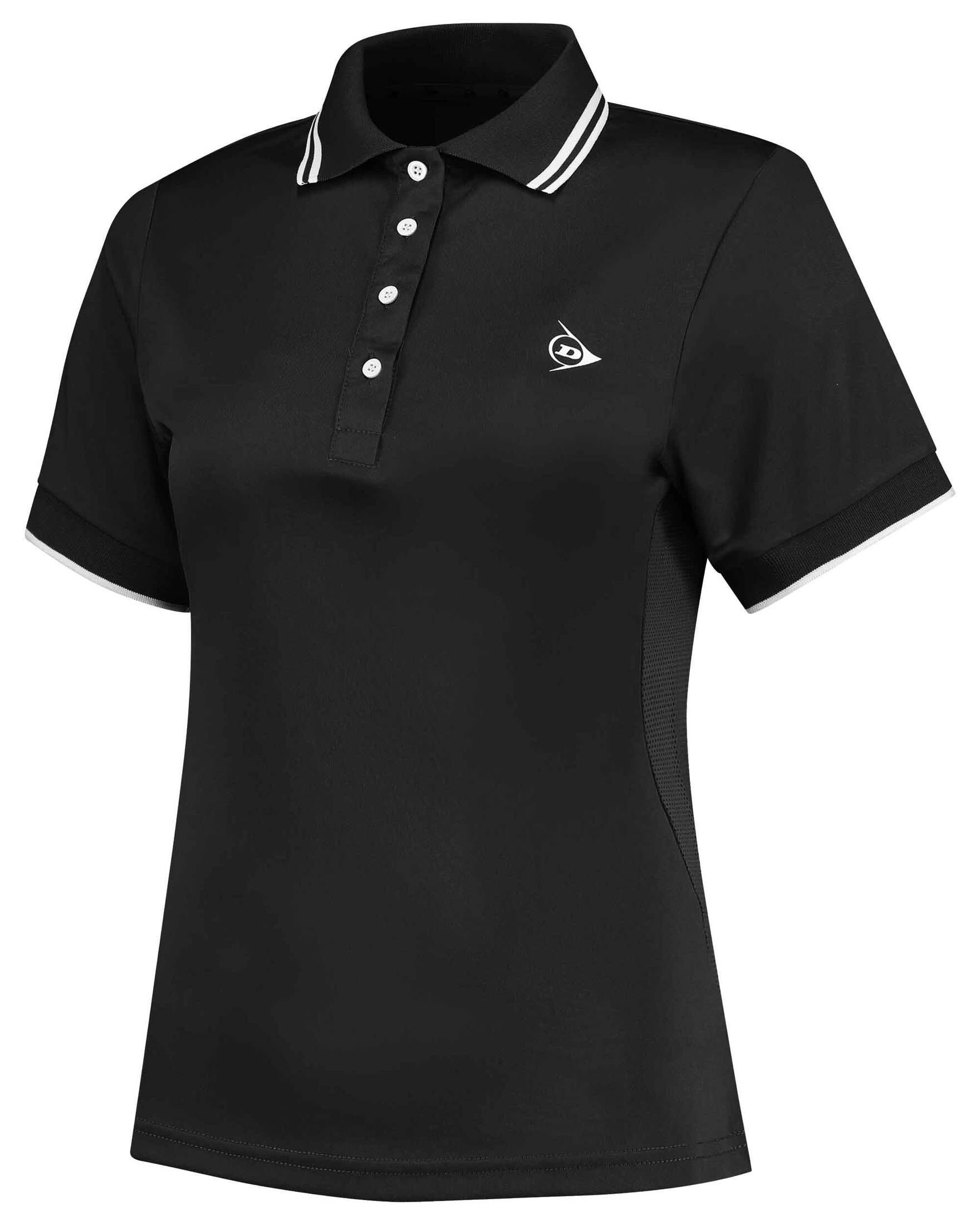 Dunlop Poloshirt Damen Tennispolo CLUB LINE Kurzarm (1-tlg)