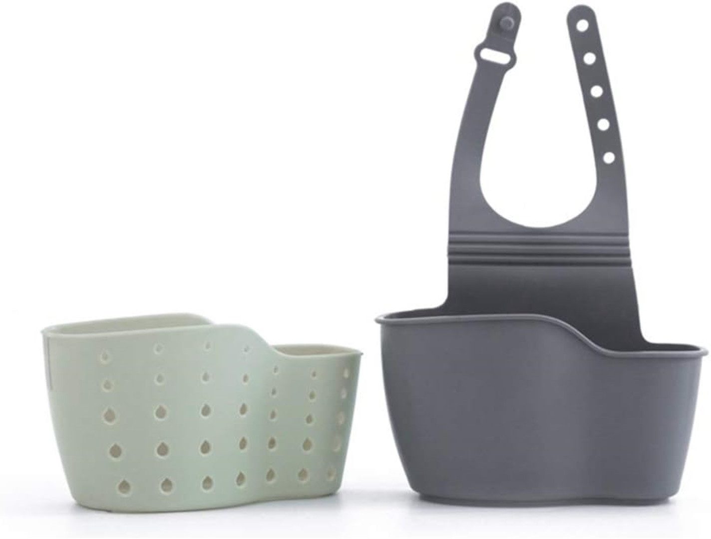 LA CUTE Schwammhalter Praktischer Küchen Schwammhalter mit Abtropflöchern in Farben, (Praktischer Schwammhalter für Küche und Spülbecken., Schwammhalter in wahlweise verschiedenen Farben), Hygienisch, platzsparend, leicht zu montieren und zu reinigen.
