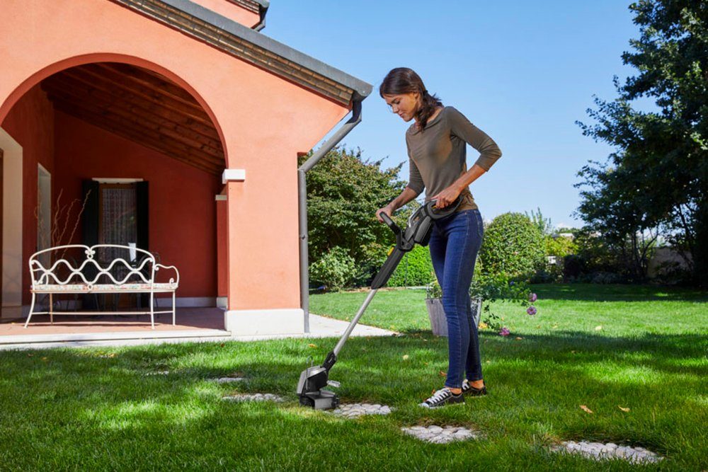 Alpina-Garden Akku-Rasentrimmer AG 20 Li, 25 cm Arbeitsbreite Faden, (Set), teleskopischer Schaft, automatische Fadenspule, mit Akku und Ladegerät