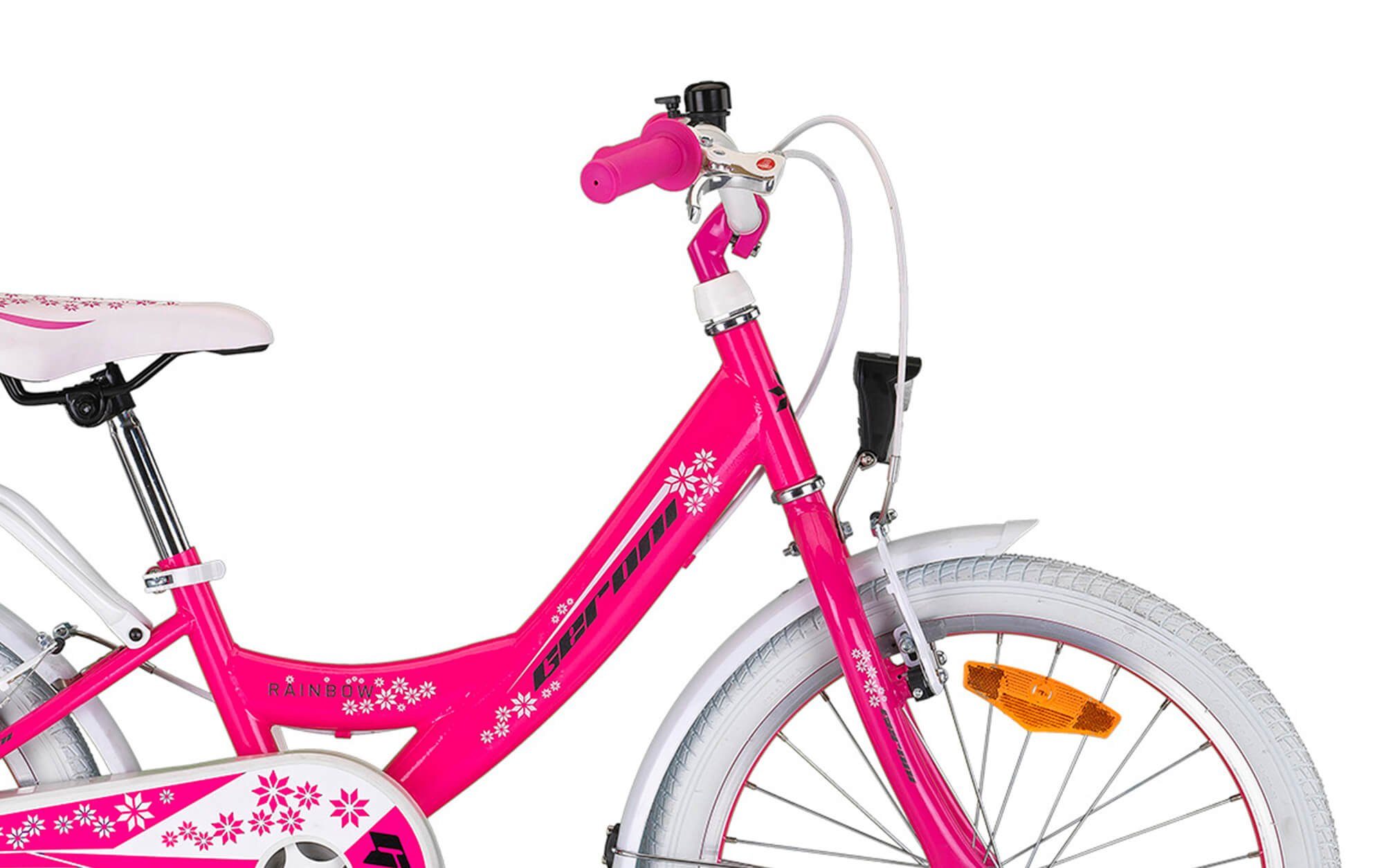 Rücktrittbremse Zoll 6 Pink Hinten Fahrrad und Rücktrittbremse Kinderfahrrad Jahren vorne Mädchenfahrrad Gang, 1 V-bremse 20 Rezzak Pink, ab