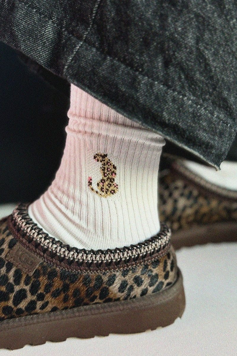 ooley GmbH Socken Socken - ICON LEO - rose, white