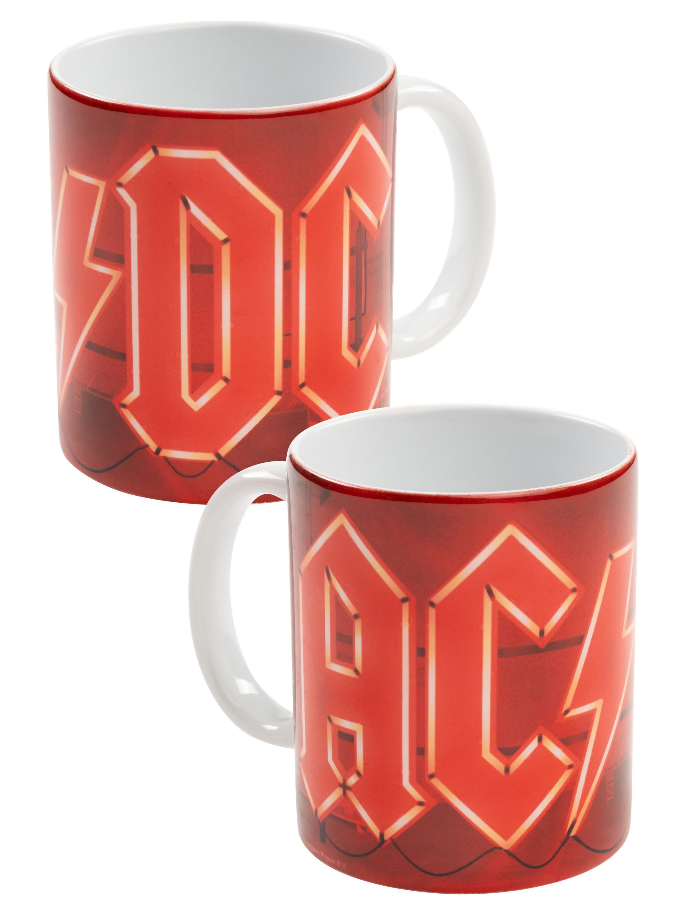 Tasse AC/DC Tasse LED AC DC Kaffeetasse Becher Kaffeebecher 320 ml