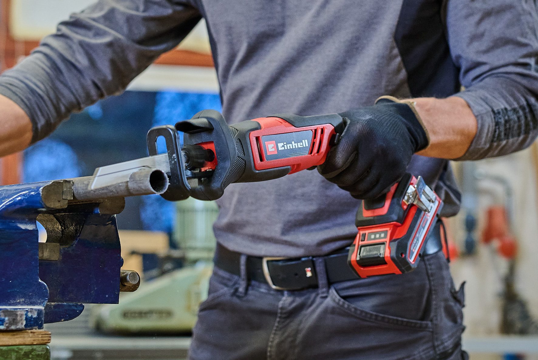 Einhell Akku-Multisäge Universalsäge TE-AP 18/13 Li - Solo, ohne Akku und Ladegerät – Bild 2 von 5