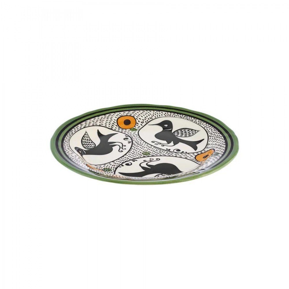 Kuchenteller Karaca Paye Selcuklu Serie Vogel Kuchenplatte 21 cm
