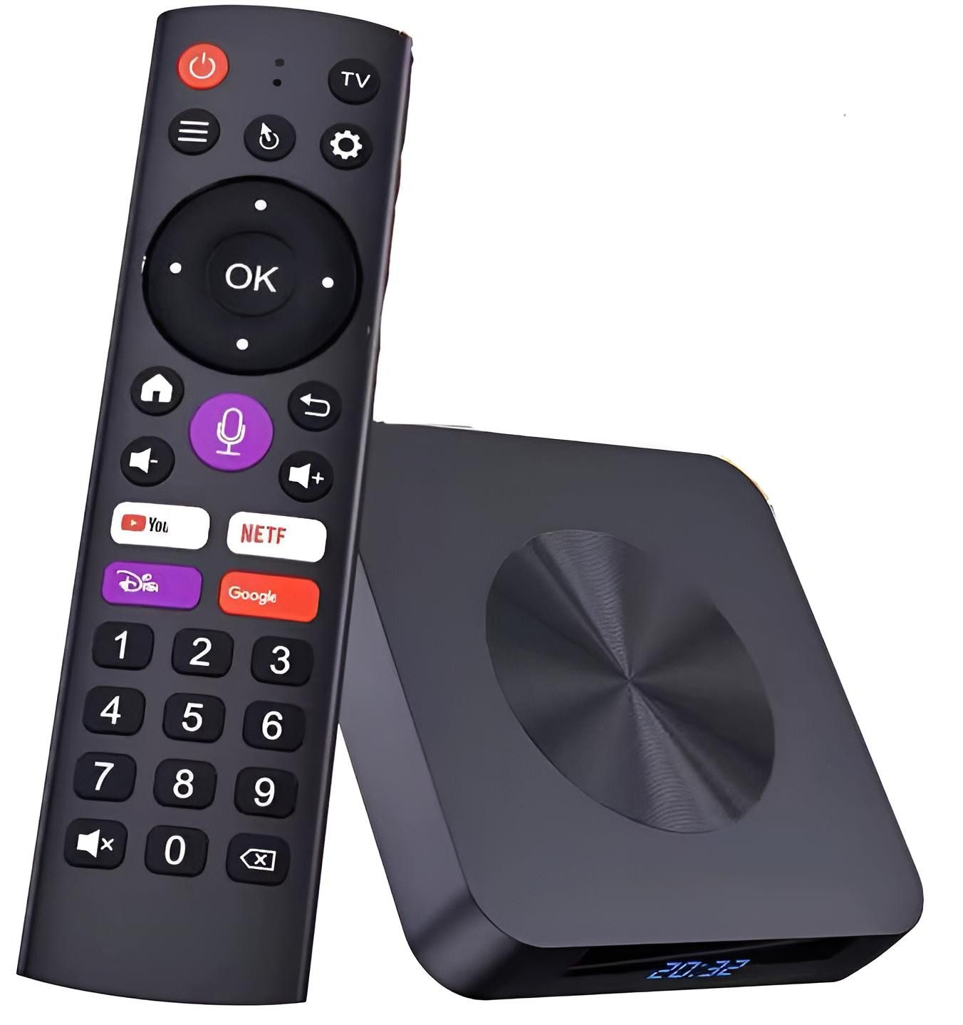 Streaming-Box Bluetooth Sprachfernbedienung