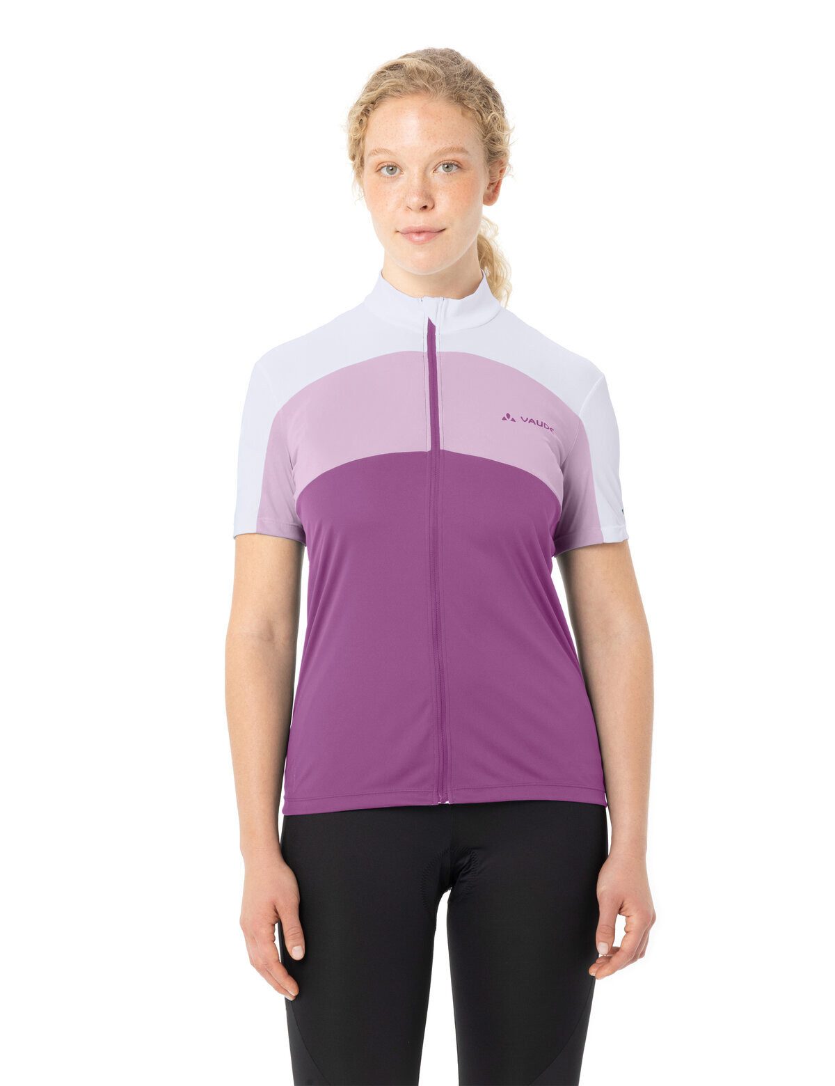 VAUDE Radtrikot Women's Matera FZ Tricot atmungsaktives und schnelltrocknendes Radtrikot