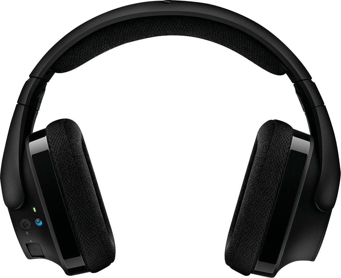 Logitech G G533 WIRELESS Gaming-Headset (Mikrofon abnehmbar, Rauschunterdrückung, WLAN (WiFi)