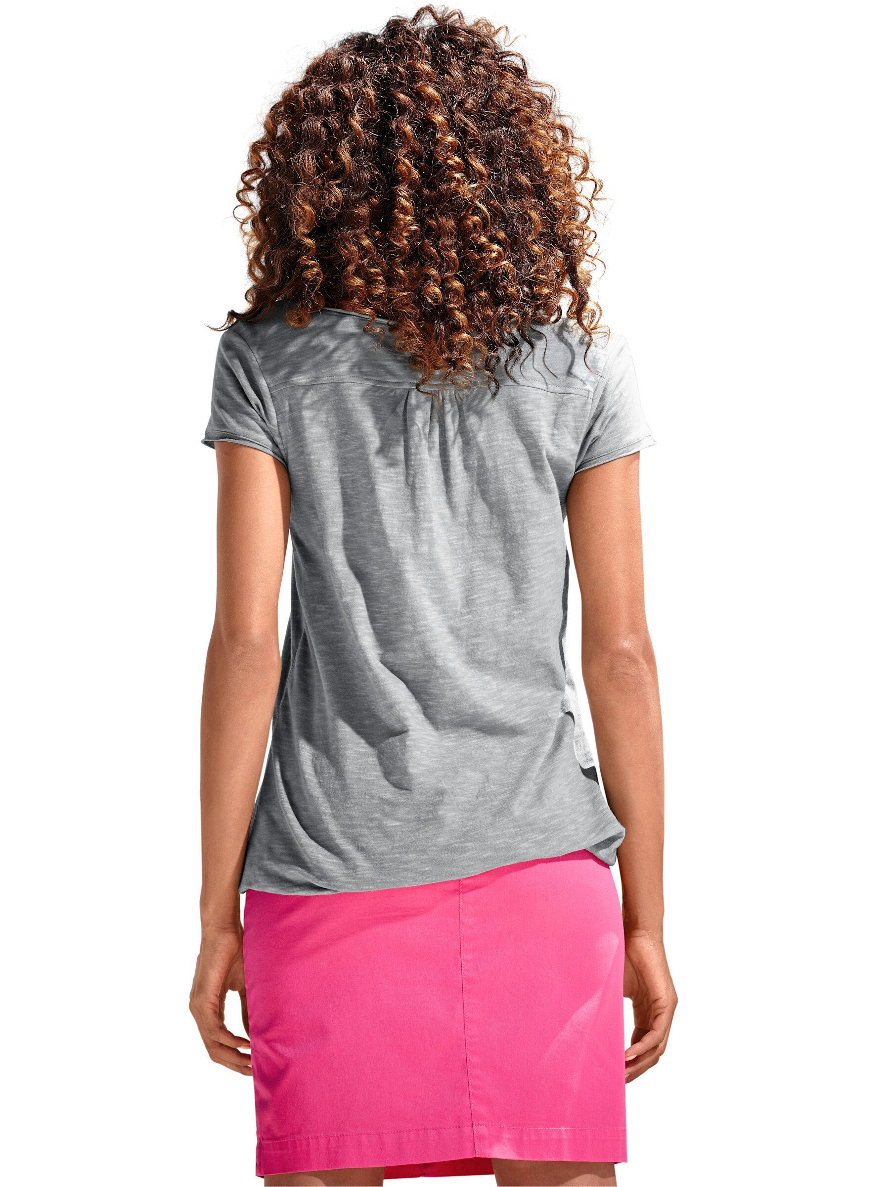 heine T-Shirt Rundhals-Shirt Kurzarm günstig online kaufen