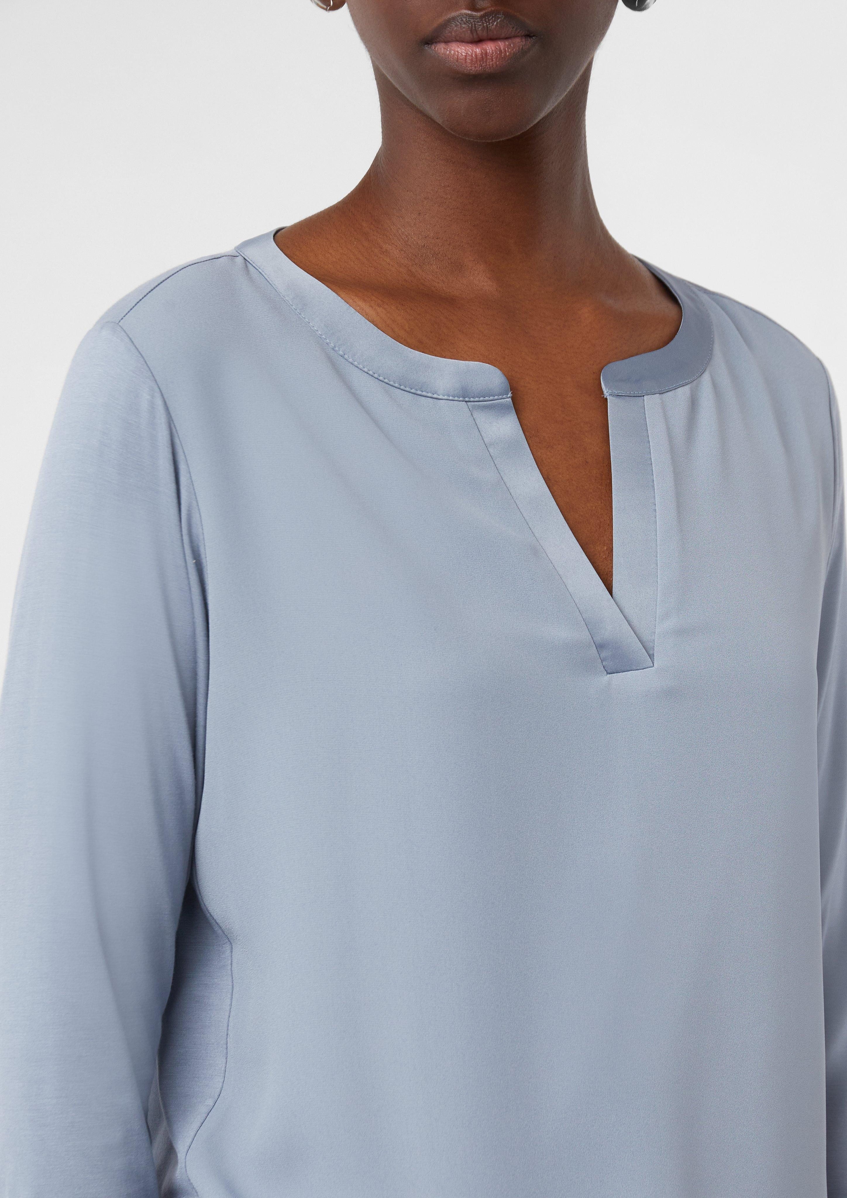 Comma Shirttop T-Shirt mit 3/4-Ärmeln und günstig online kaufen
