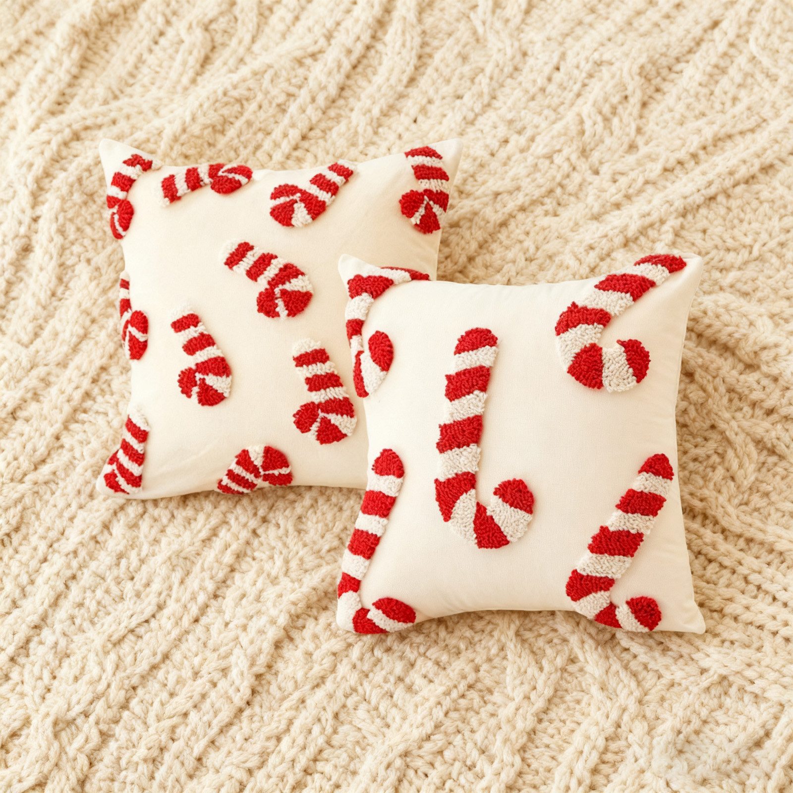OKWISH Kissenbezüge Weihnachtskissenbezug Kopfkissenbezug Sofakissenhülle, günstig online kaufen
