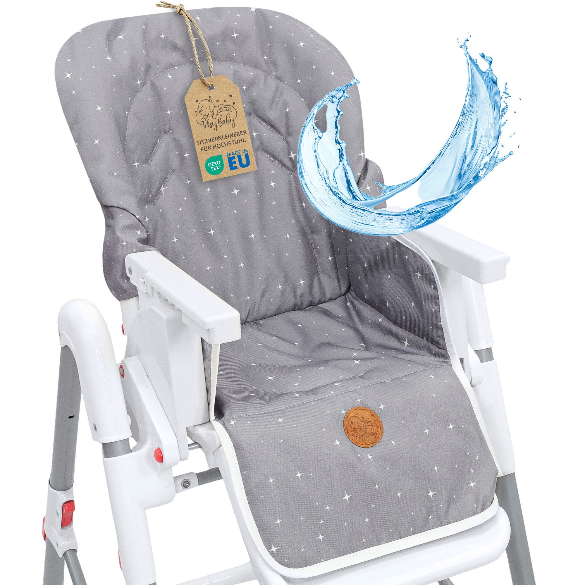 Sitzverkleinerer für Hochstuhl Baby Sitzkissen Kinderstuhl Cover Sitzauflage Cover