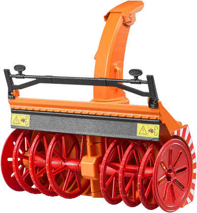 Bruder® Spielzeug-Winterdienst Schneefräse für LKW Unimog Traktoren (02349), Made in Europe
