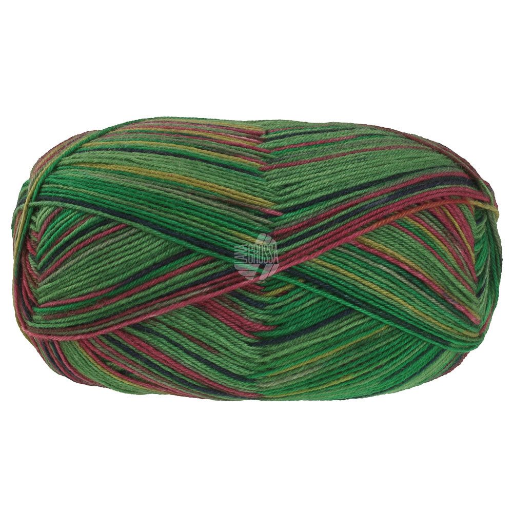 LANA GROSSA MEILENWEIT 100 g CAPRESE Häkelwolle, 420 m (hochwertige 4-fach Sockenwolle), 100 g