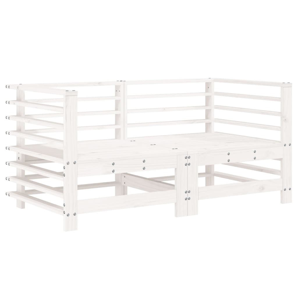 Nettlife Gartenlounge-Set 7-tlg. Massivholz Kiefer Garten-Lounge-Set 242*178.5*60CM Keine Kissen, (7-tlg), Verbessern Sie die Ästhetik Ihres Gartens