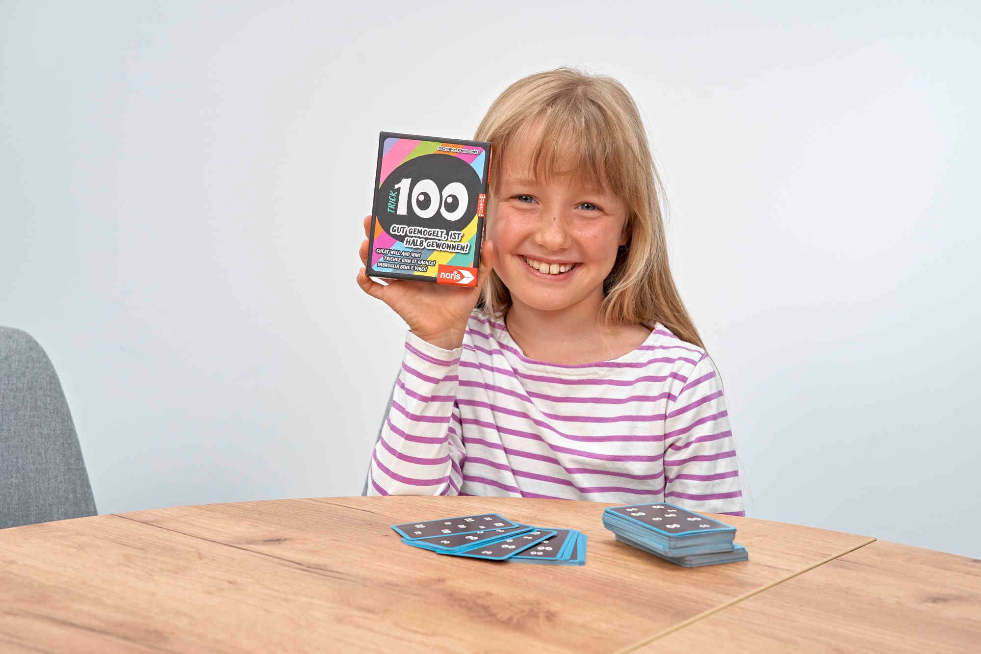 Noris Spiel Kartenspiel Wettlaufspiel Trick 100 Kartenspiel 606262066