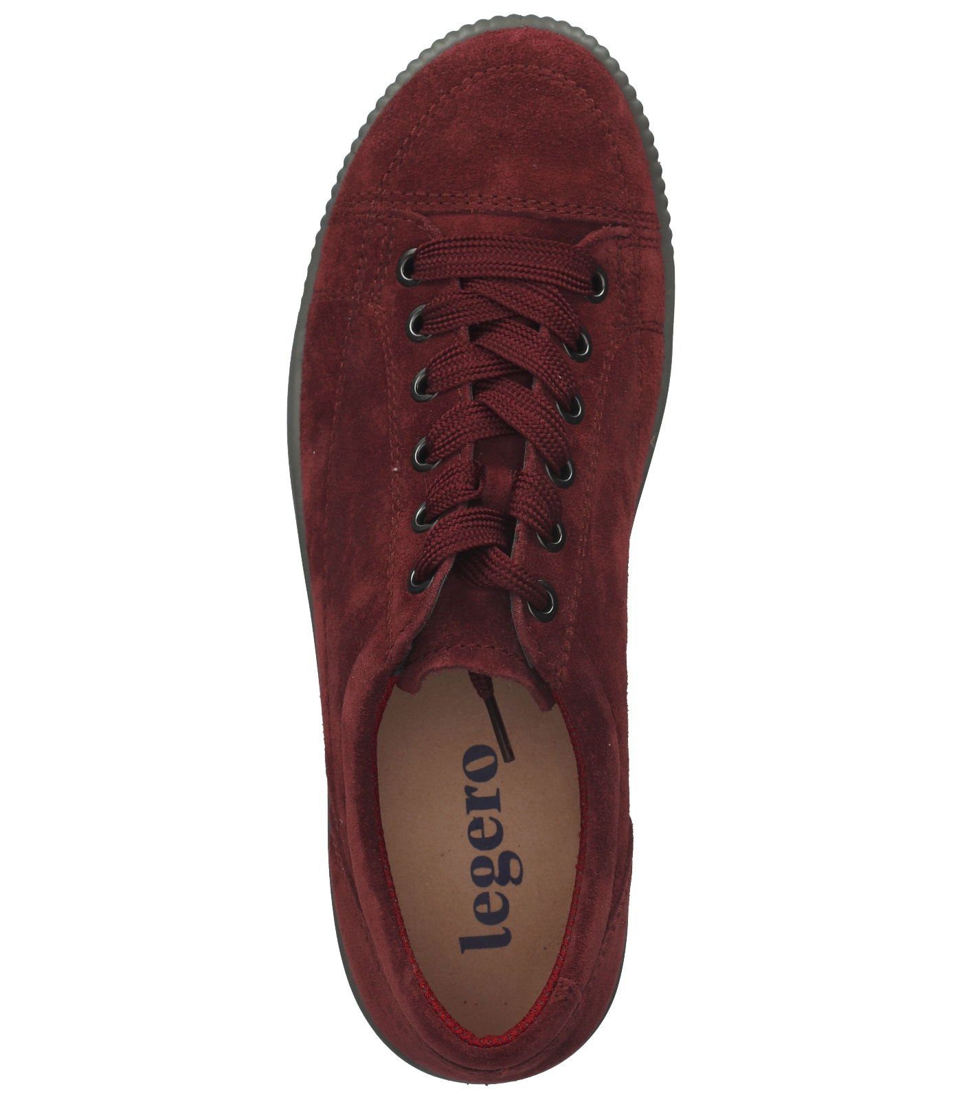 Legero Sneaker Veloursleder Sneaker Rot