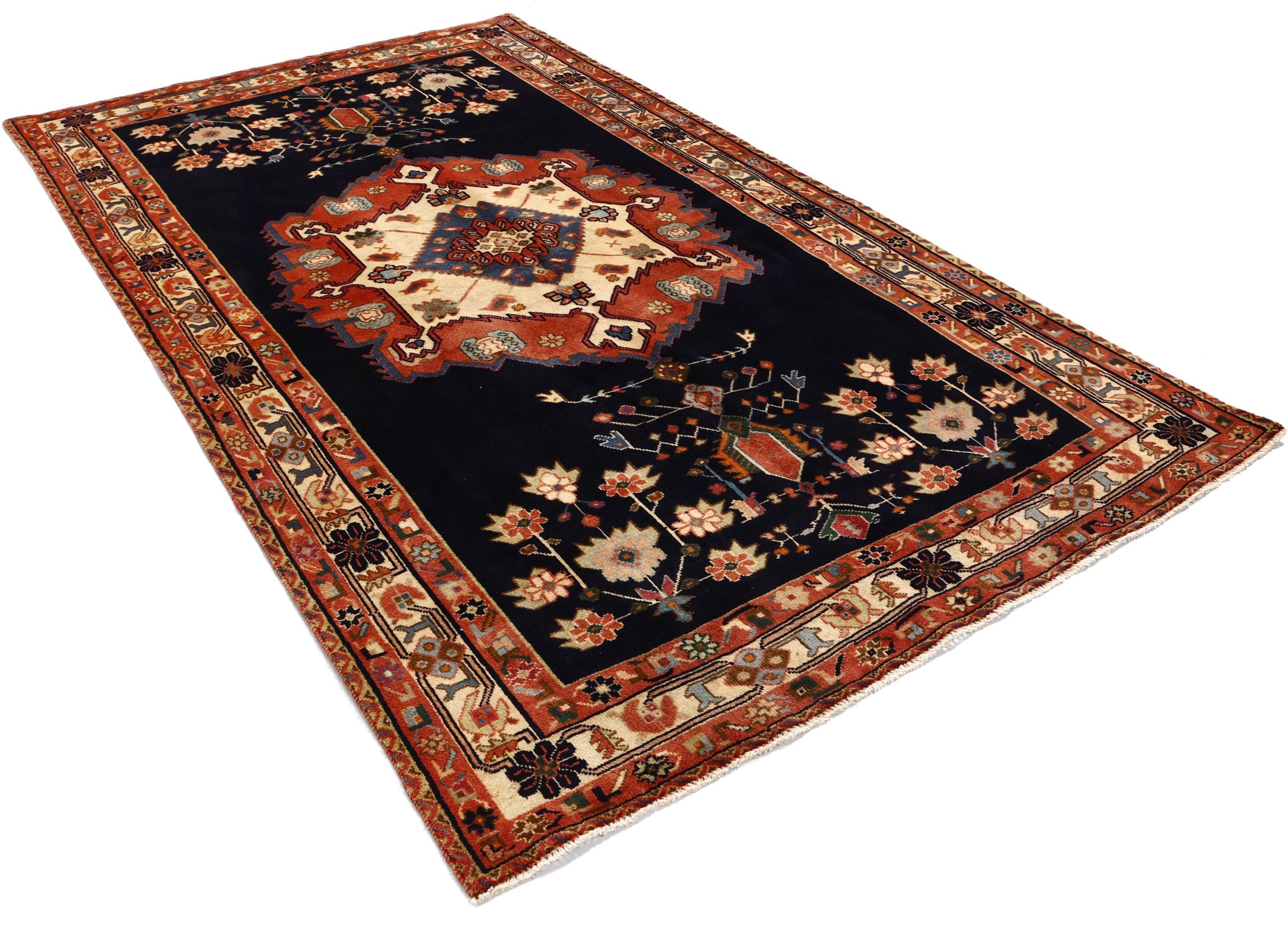 Carpet Avenue Teppich Afshar Shahr-Babak Patina 250x147, Rechteck, Höhe: 7 mm