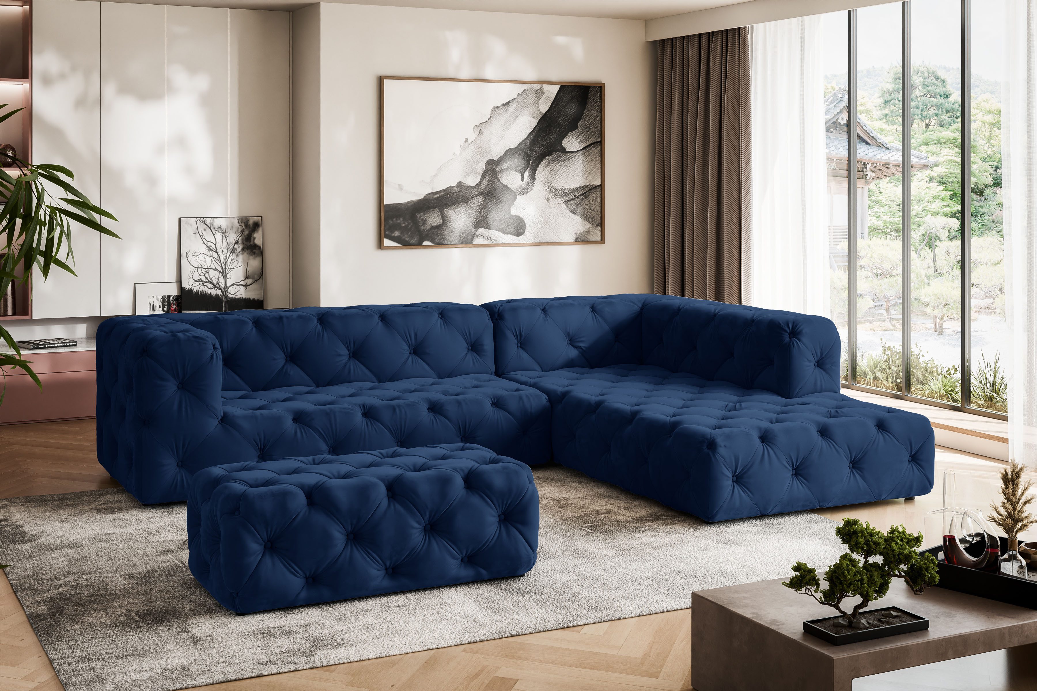 Places of Style Ecksofa FOLLINA, L-Form, günstig online kaufen