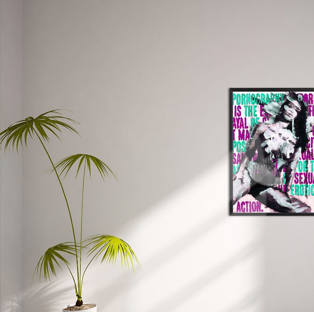 Poster Pornography, Art-Poster, 61x91cm