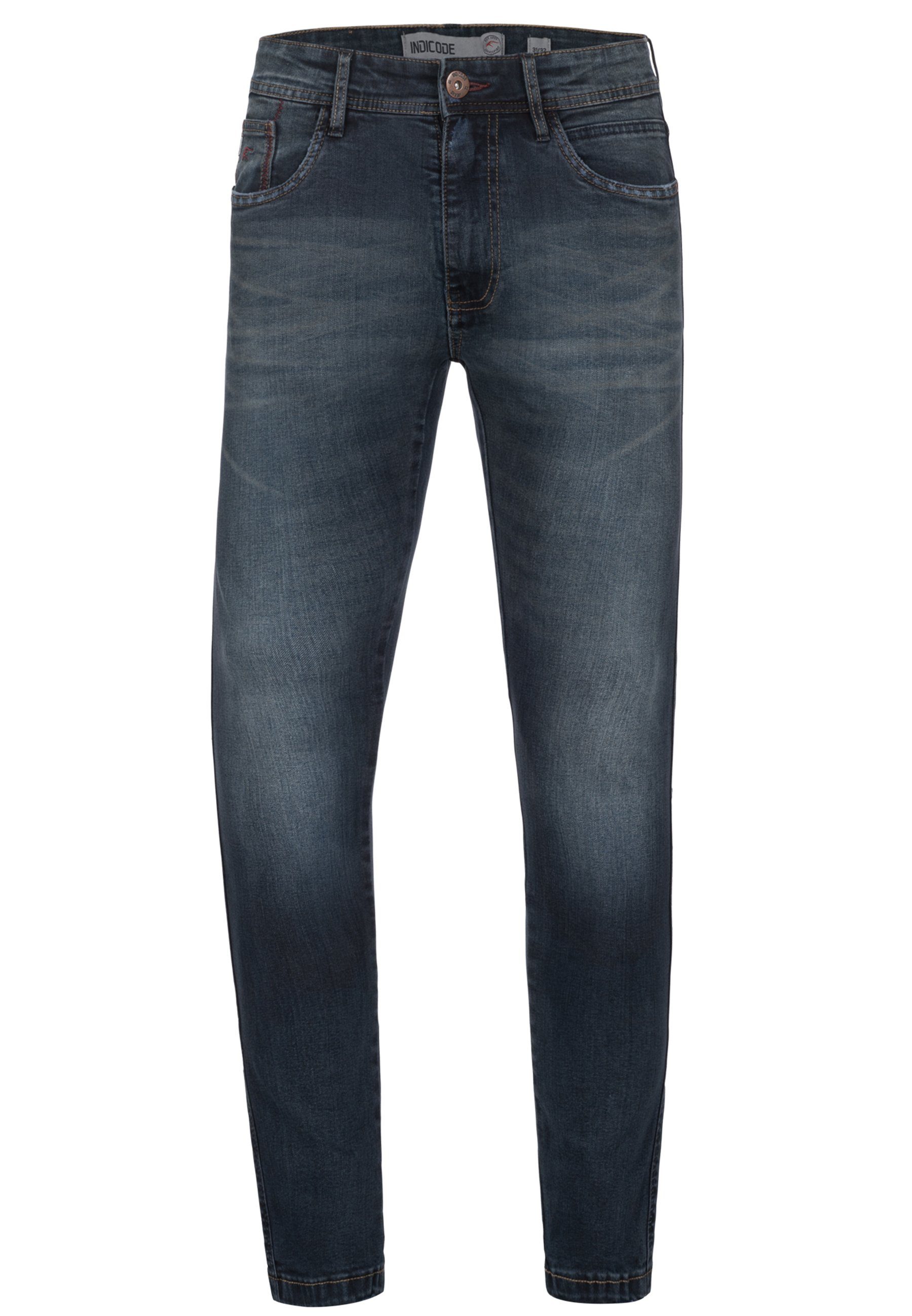 Indicode Regular-fit-Jeans Jake Grey Blue