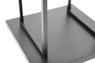 Kobolo Kaminholzregal Kaminholzständer aus schwarz lackiertem Metall 115 cm hoch, BxTxH:33x33x115 cm