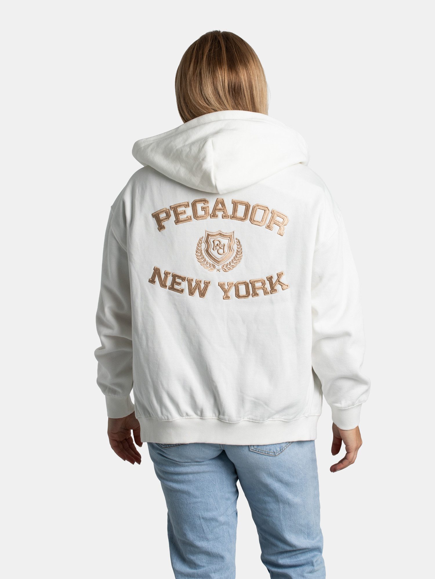 PEGADOR Kapuzensweatjacke Pegador Frieda Oversized Sweatjacke günstig online kaufen